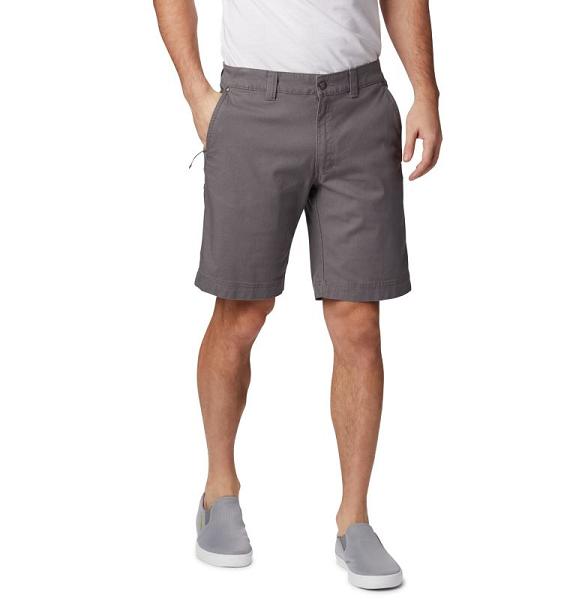 Columbia Flex ROC Shorts Grey For Men's NZ81290 New Zealand